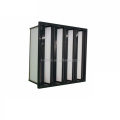 Customized professional V shaped pleated air filter air conditioning filter